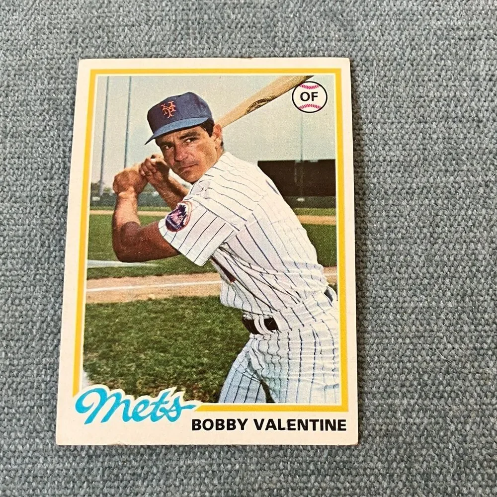 1978 Topps New York Mets Baseball Card Trading Card